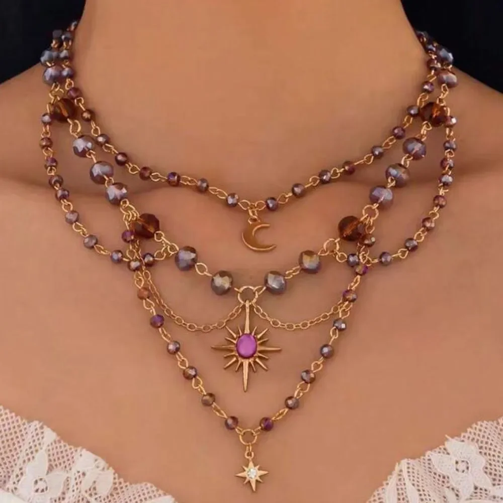 Boho Layered Necklace M1386